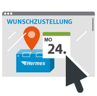 hermes wunsch zustellung